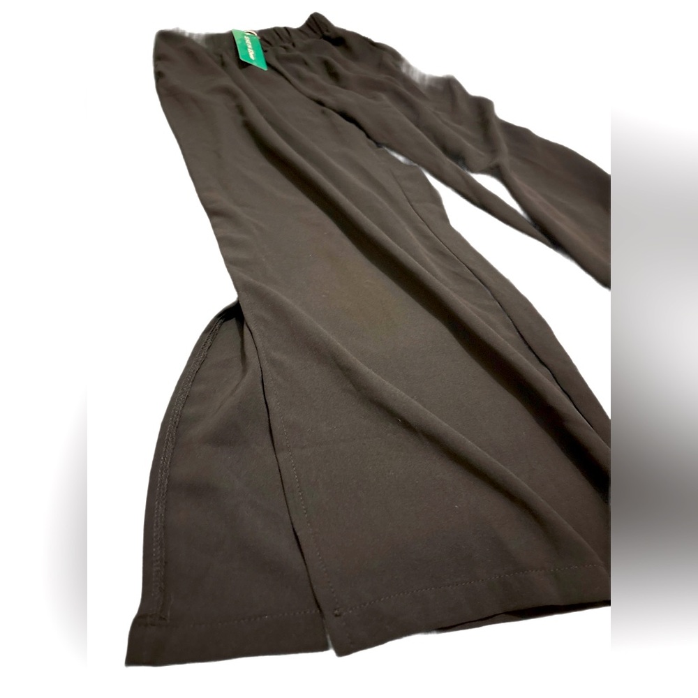 SHEIN EZwear Split Hem Wide Leg Pants - Picture 3 of 4